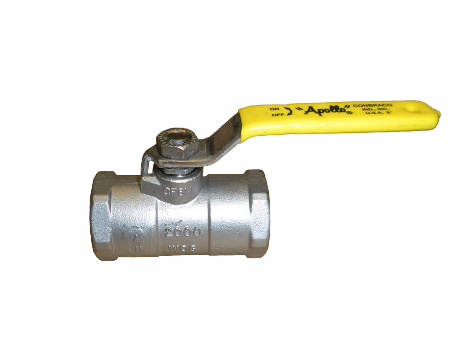 Apollo 96 Series Stainless Steel Unibody Reduced Port Ball Valve