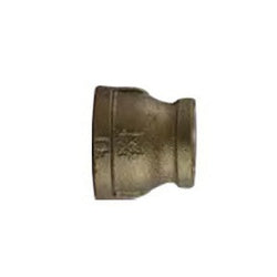 Lead Free  1 1/2 X 1 1/4 Red Coupling Brass
