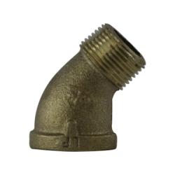 Lead Free  3/4  45 Street Elbow Brass