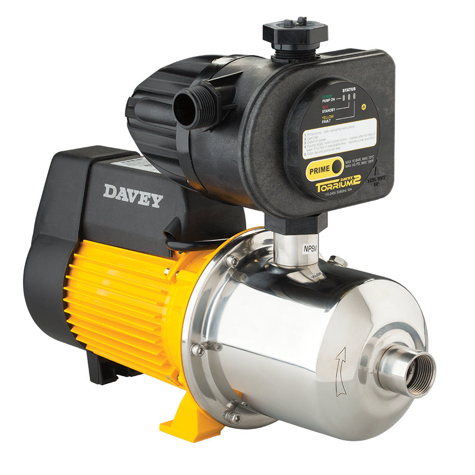 Davey BIT14-30 Pressure System with Torrium2 | 30 psi @ 14 gpm | Operates from Non-Pressurized Supply
