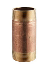 Brass STD Lead Free Pipe Nipple (1"–1-1/4")