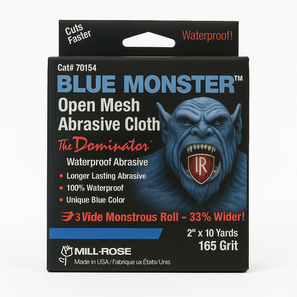 Blue Monster 70151   2" X 8" Mini-Strips (10 Strips)