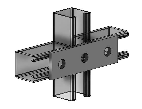 3 Hole Splice Plate
