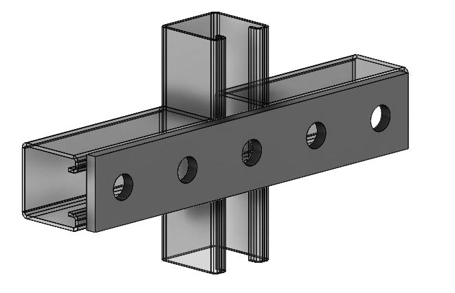 5 Hole Splice Plate