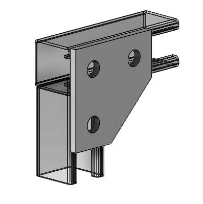 3 Hole Corner Gusset