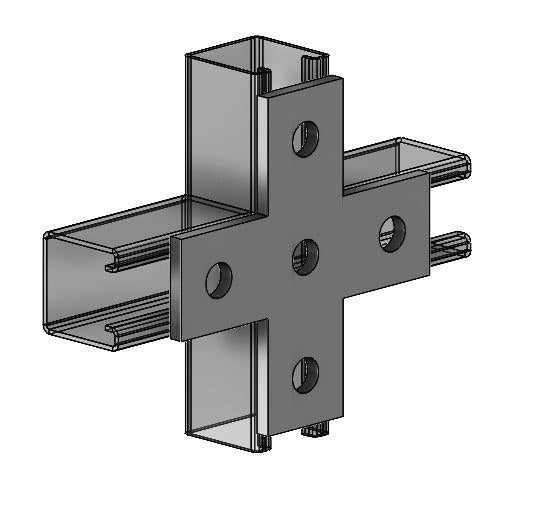 5 Hole Cross Plate