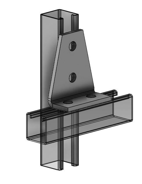 4 Hole Shelf Gusset Angle