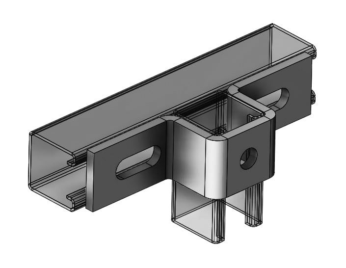 Adjustable 3 Hole U Support