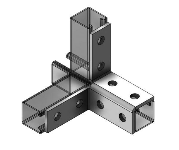 8 Hole Double Corner Connect