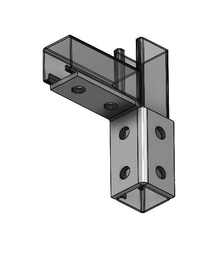 6 Hole Single Corner Connect LH