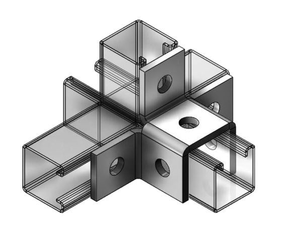 6 Hole Triple Wing Connection