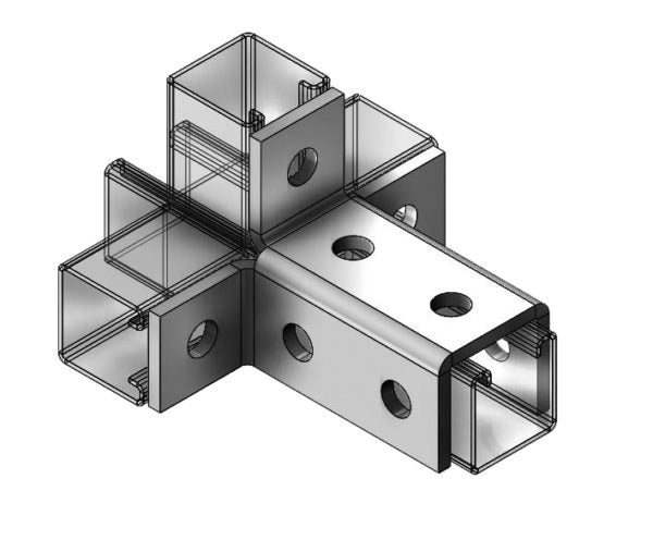 9 Hole Triple Wing Connection