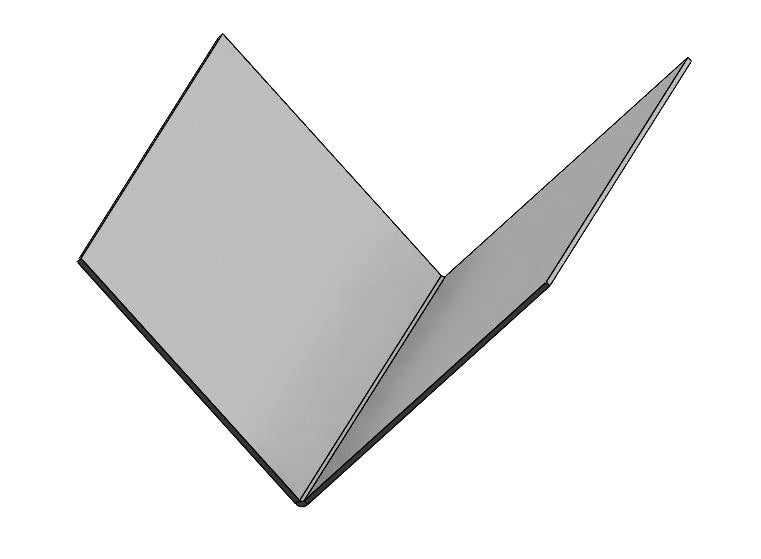 V-Channel Size 2 Pre-Galvanized 10'