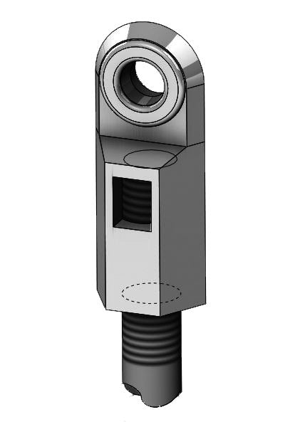 Extension Piece Electro-Galvanized 3/4"