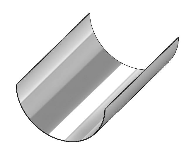 Protection Shield Pre-Galvanized Size 3 (3-1/2" ID x 12" x 18ga)