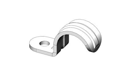 Empire Fig. 233 One-Hole Pipe Strap, T-304 Stainless Steel