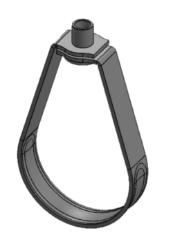 Empire Fig. 310NF NFPA EM-LOK Swivel Ring Hanger, Pre-Galvanized