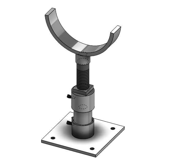 Empire Fig. 428 Adjustable Saddle Support Kit, T-304 Stainless Steel