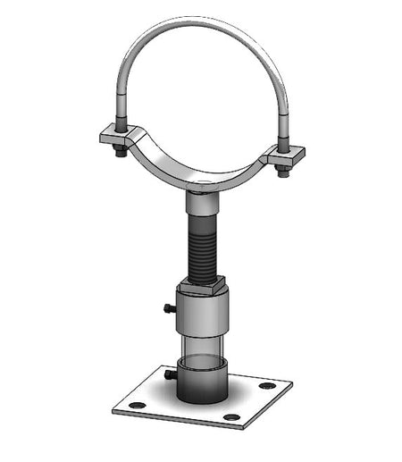 Empire Fig. 429 Adjustable Saddle Support Kit with U-Bolt, T-316 Stainless Steel