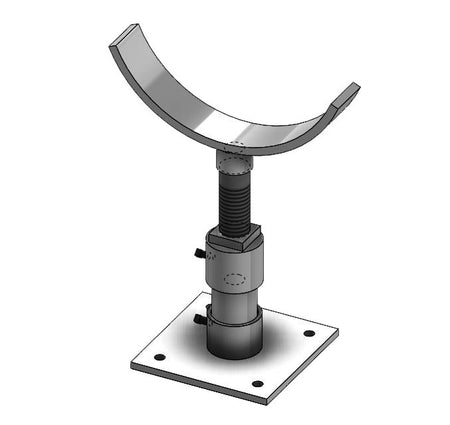 Empire Fig. 430 Adjustable Flange Support Kit, Hot Dip Galvanized