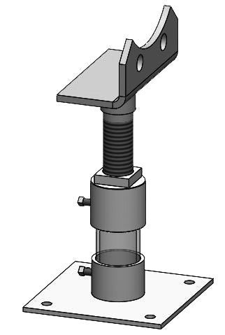 Empire Fig. 431 Bolt-On Flange Saddle Support Kit, T-316 Stainless Steel
