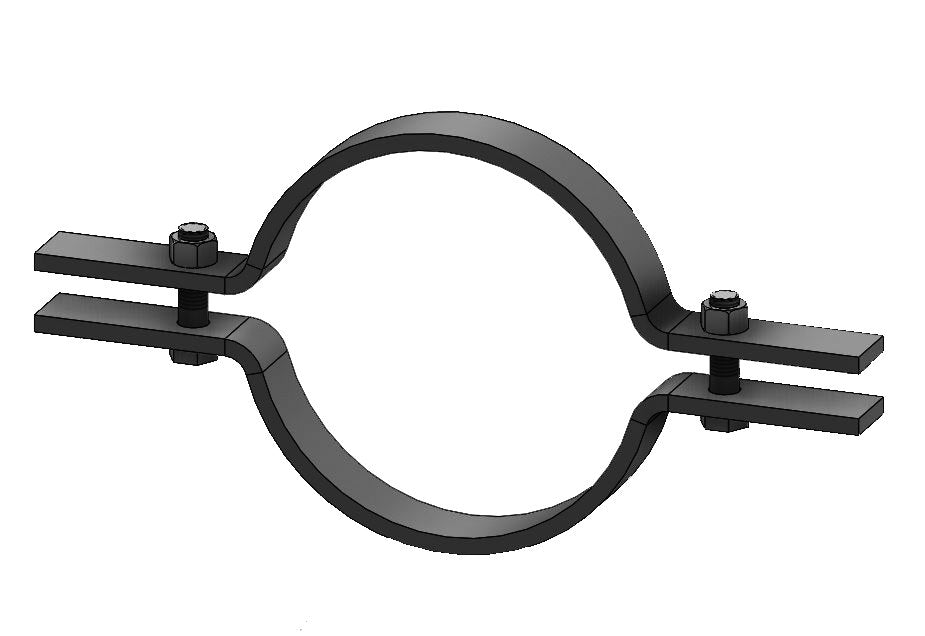 Empire Fig. 50 Riser Clamp, Hot Dip Galvanized