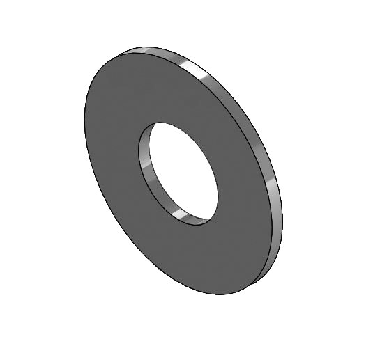 Washer Electro-Galvanized 5/8", Packaged
