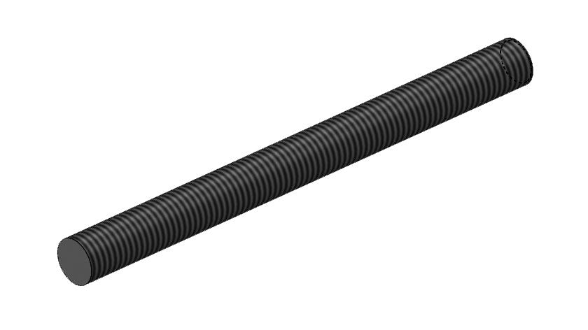 Threaded Rod Electro-Galvanized 3/4 X 6'
