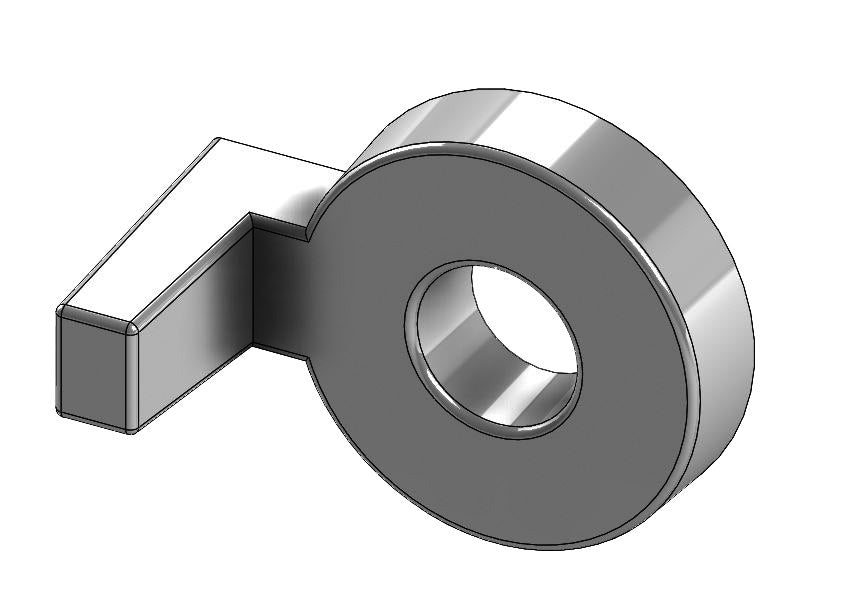 Socket Clamp Washer Plain Finish Import 3/4"