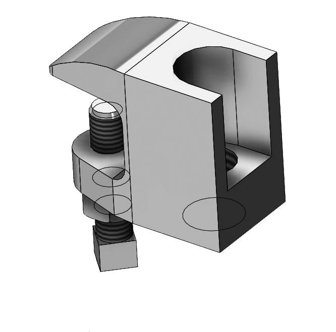 Empire Fig. 62 Small-Mouth Beam Clamp, T-304 Stainless Steel