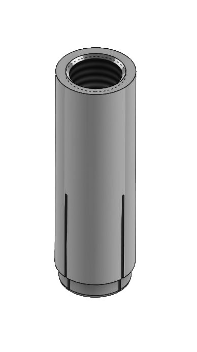 Drop-In Anchor Electro-Galvanized 3/4"