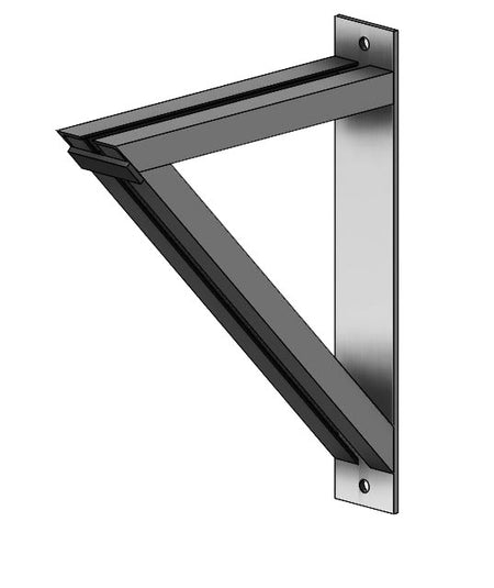 Empire Fig. 801 Medium Welded Bracket, Plain Finish