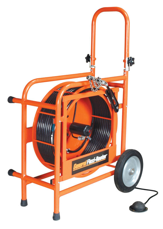 General Wire FR – FlexiRooter FlexiRooter w/ 75' x 5/16'' Flexible Shaft an