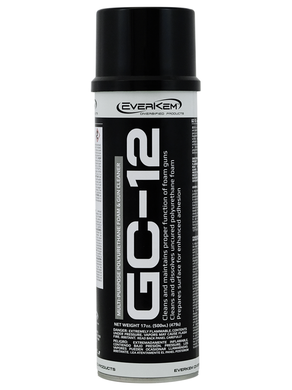 Foam Gun Cleaner - 12 oz can - Tan