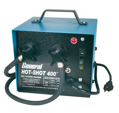 General Wire HS400 – HotShot 300/400 Amp HotShot Pipe Thawing Unit with Tw