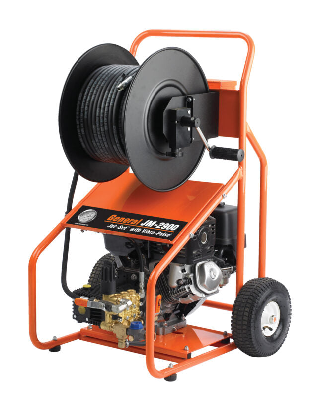 General Wire 113280 - Water Jetter JM2900C Package w/(200' x 3/8") Hose, CM300
