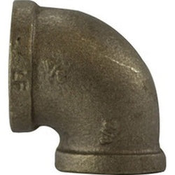 Lead Free  3/8 X 1/8  Red Elbow Brass