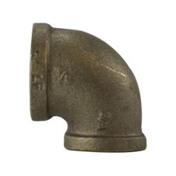 1/2 X 1/8 Brass Red Elbow  Lead Free  Brass