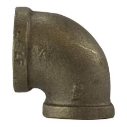 1-1/2 X 1  Lead Free   90 Deg Elbow Brass