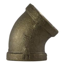 3/8  Lead Free   45 Deg Elbow Brass