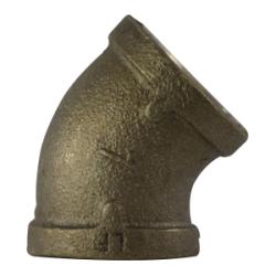 1/2  Lead Free   45 Deg Elbow Brass
