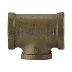 2 X 1-1/2 BRASS RED TEE LF