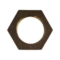 1/2  Lead Free   Locknut Brass