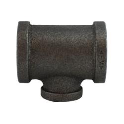 3 X 2 1/2 Black Malleable Tee