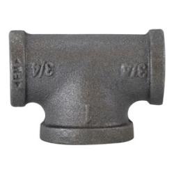 2 X 2 X 2 1/2 Black Malleable Tee