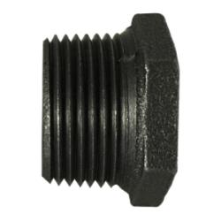 1 X 3/4 M X F Black Hex Bushng