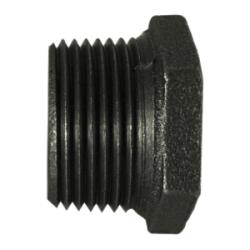 3/4 X 1/4 M X F Black Hex Bushng