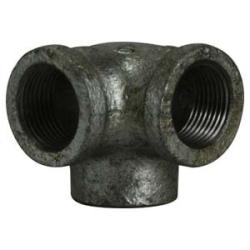 3/8 Blk Mall Side Outlet Elbow