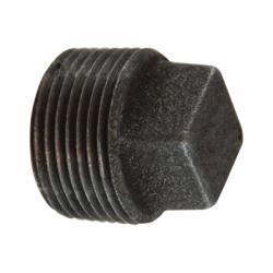 1/2 Blk Mall Plug-Solid
