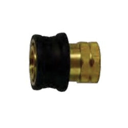 86036RG 3/8 RUBBER GRIP FEMALE ST QD COUPLER